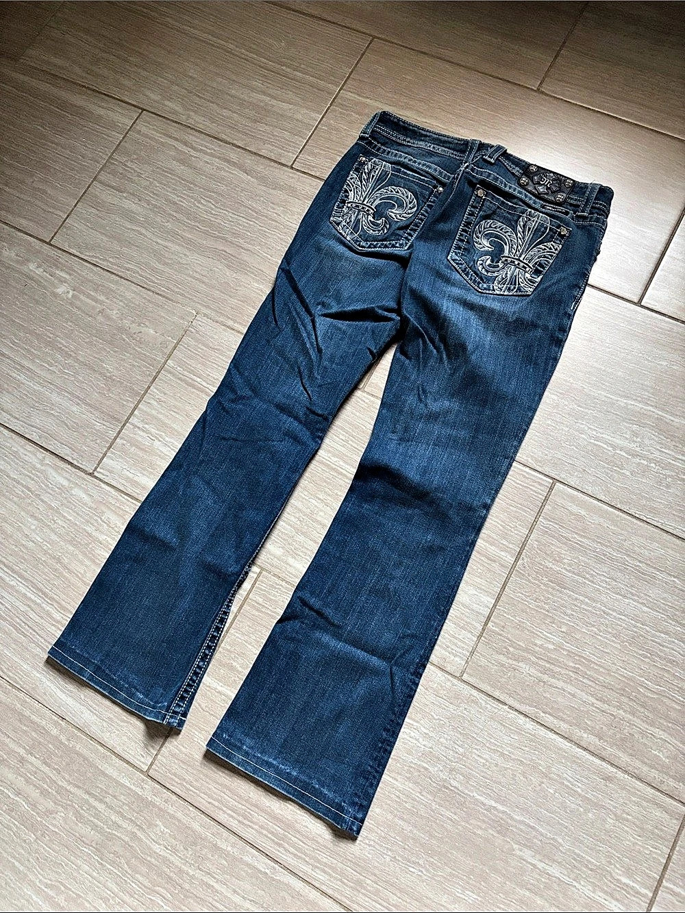Miss Me JP5156B Bootcut Jeans Blue Waist 31